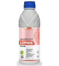 Katyayani K-Cyper25 - Cypermethrin 25% EC (1litrex1)